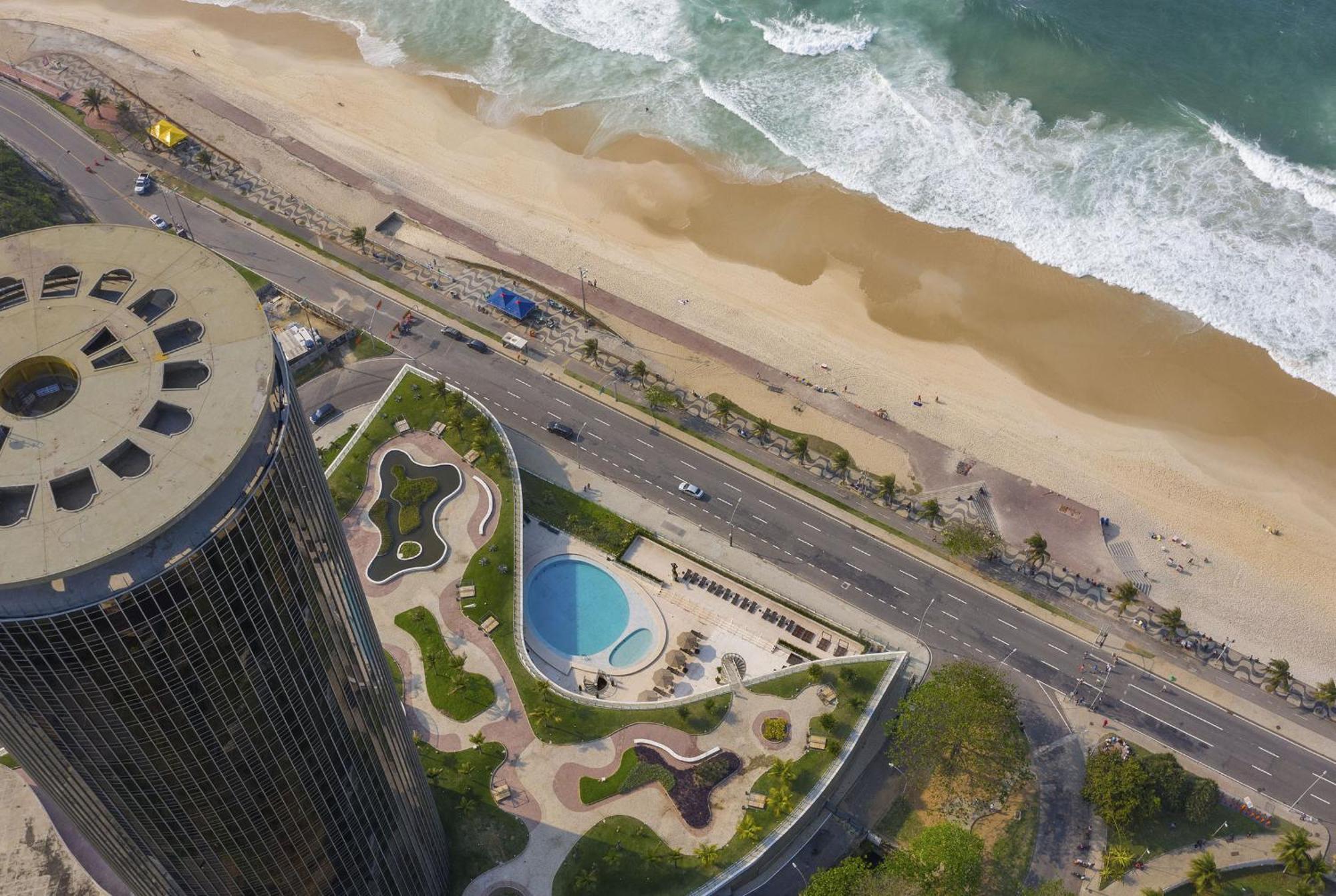 Hotel Nacional Rio De Janeiro - Oficial Exterior photo Aerial view of the pool