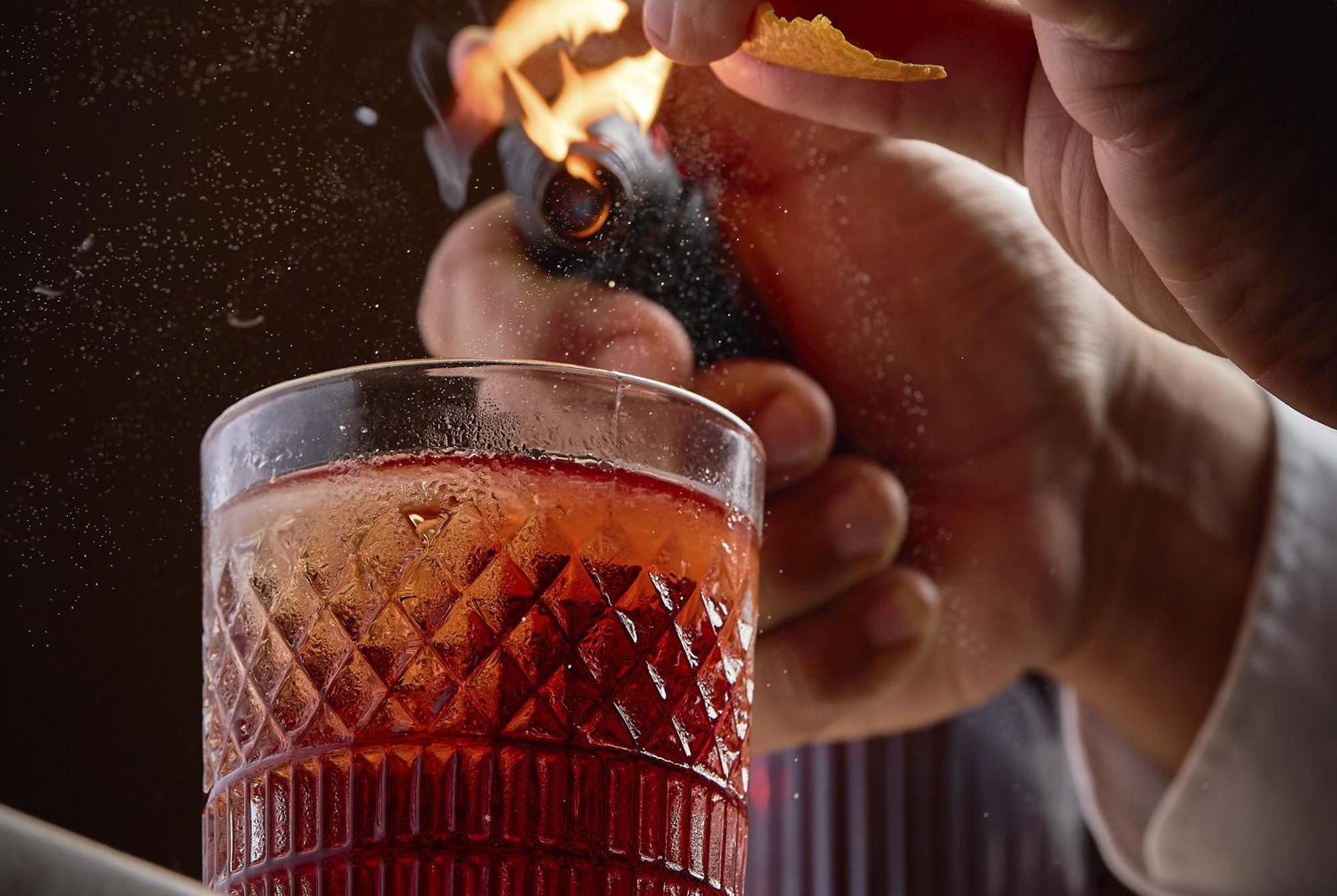 Hotel Nacional Rio De Janeiro - Oficial Exterior photo Flaming the cocktail