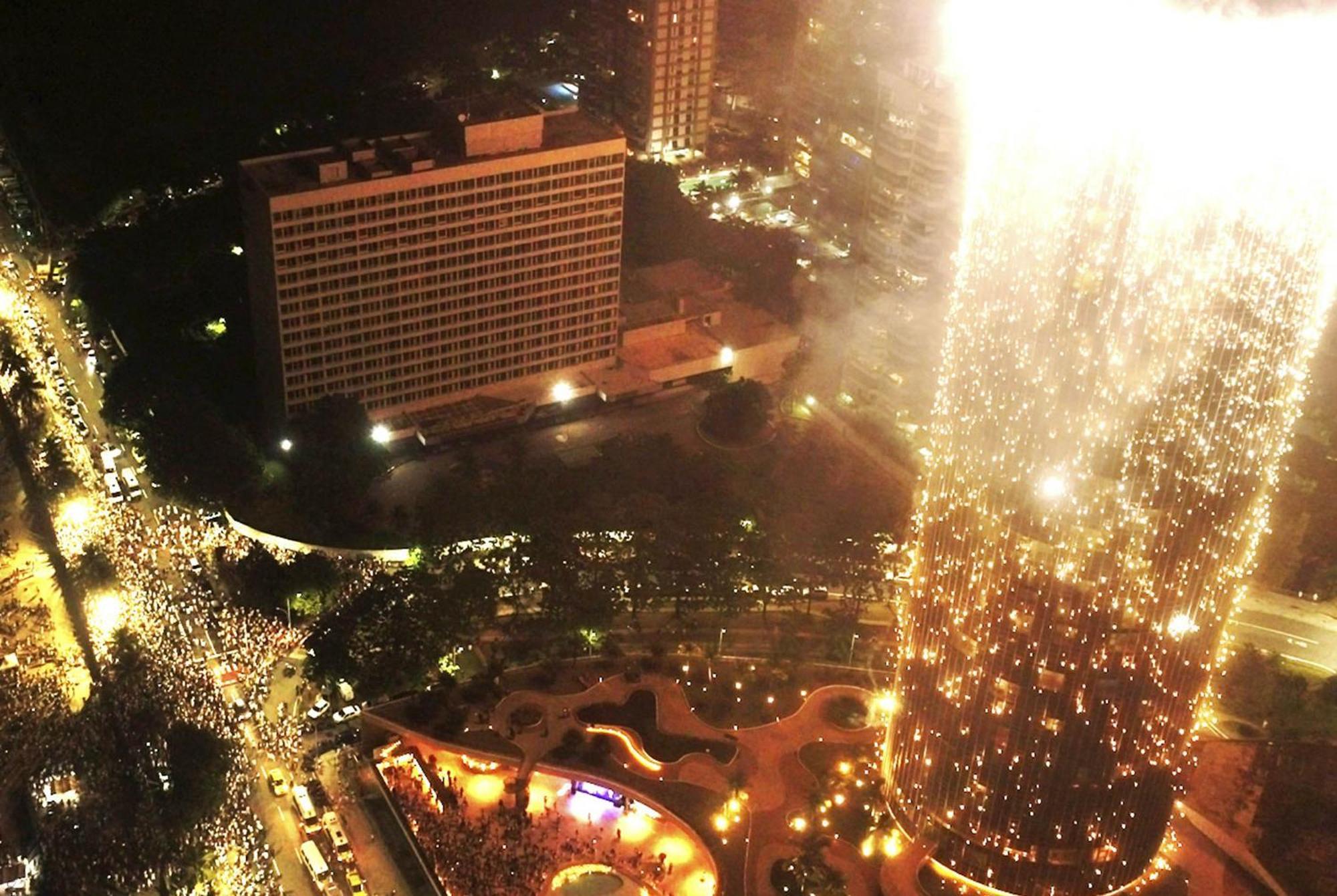 Hotel Nacional Rio De Janeiro - Oficial Exterior photo Fireworks at the 2007 New Year's Eve celebration